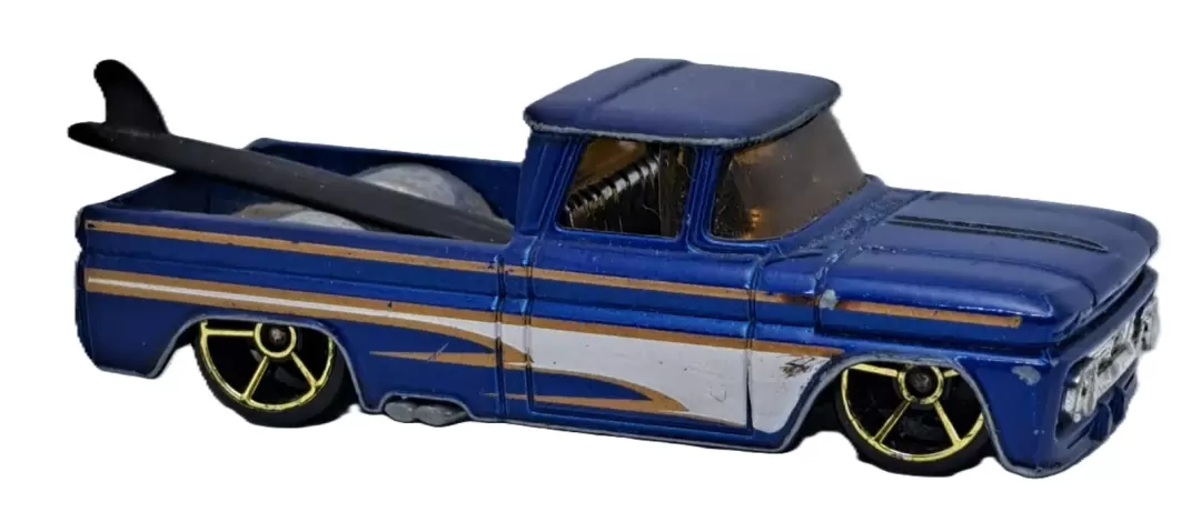Foto da miniatura Hot Wheels Custom 62 Chevy na cor Azul