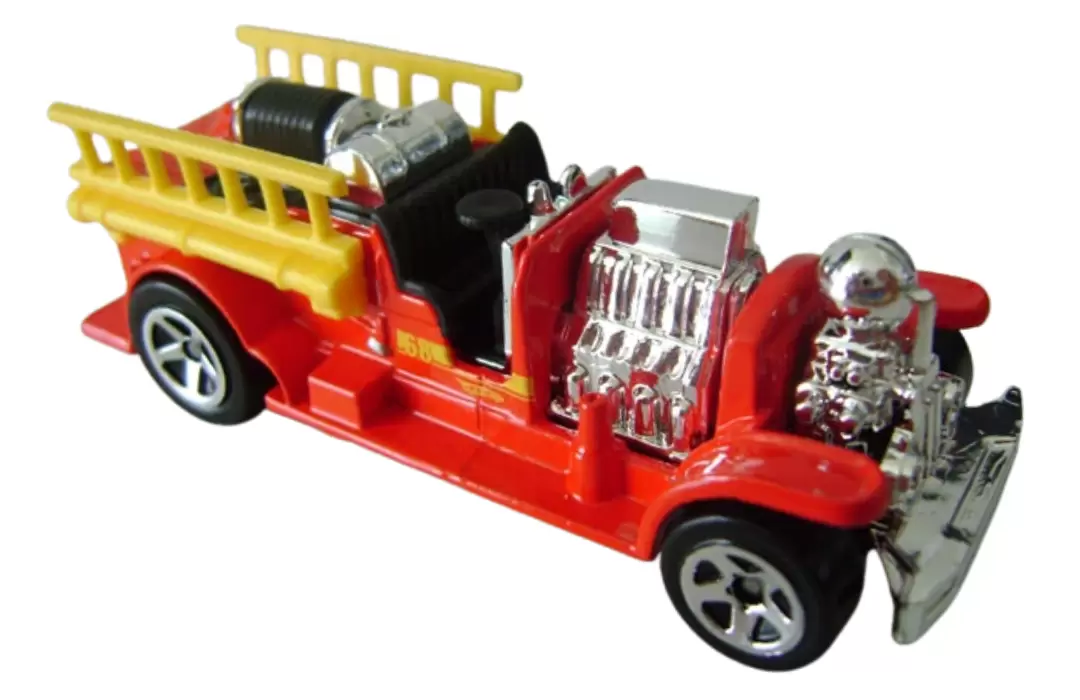 Foto da miniatura Hot Wheels Old Number 5.5 na cor Vermelho