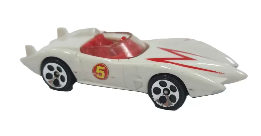 Foto da miniatura Hot Wheels Mach 5 na cor Branco