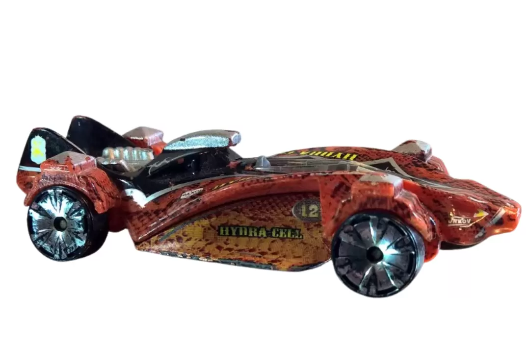 Foto da miniatura Hot Wheels Snake Oiler Race Car na cor Laranja