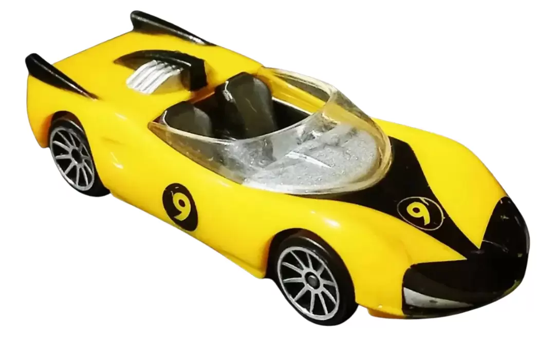 Foto da miniatura Hot Wheels Racer X Street Car na cor Amarelo