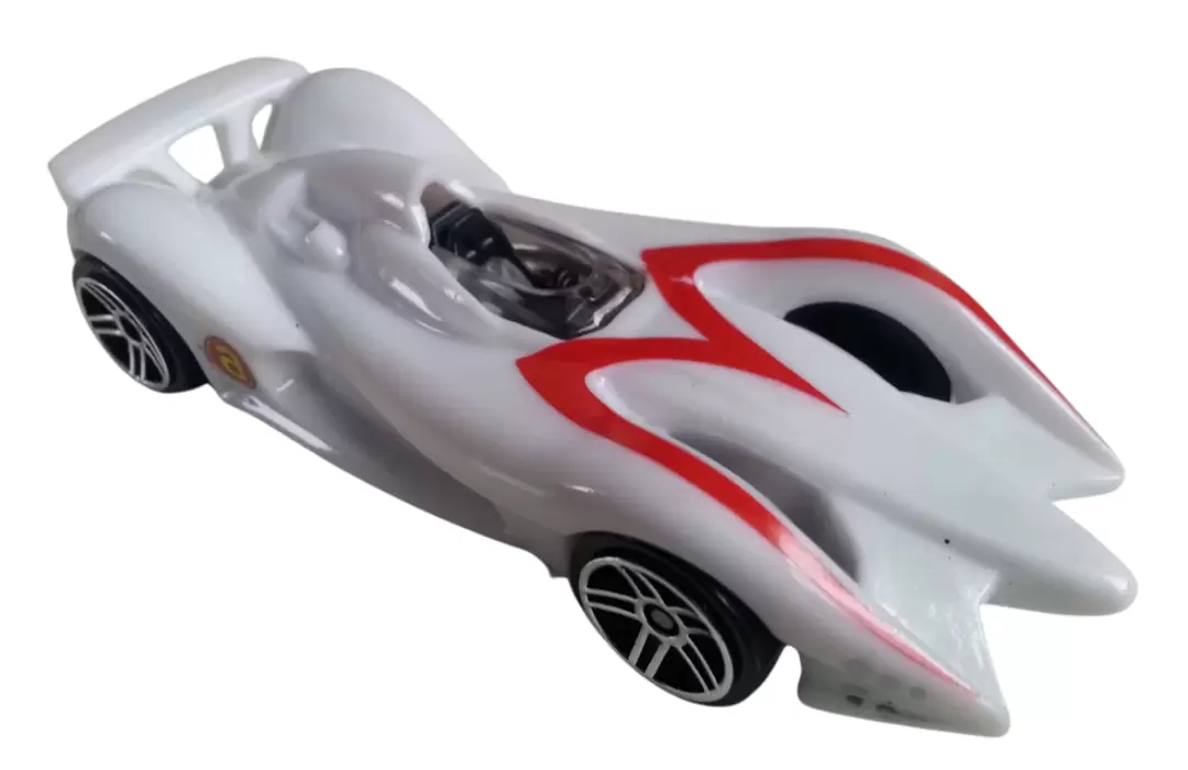 Foto da miniatura Hot Wheels Mach 6 na cor Branco