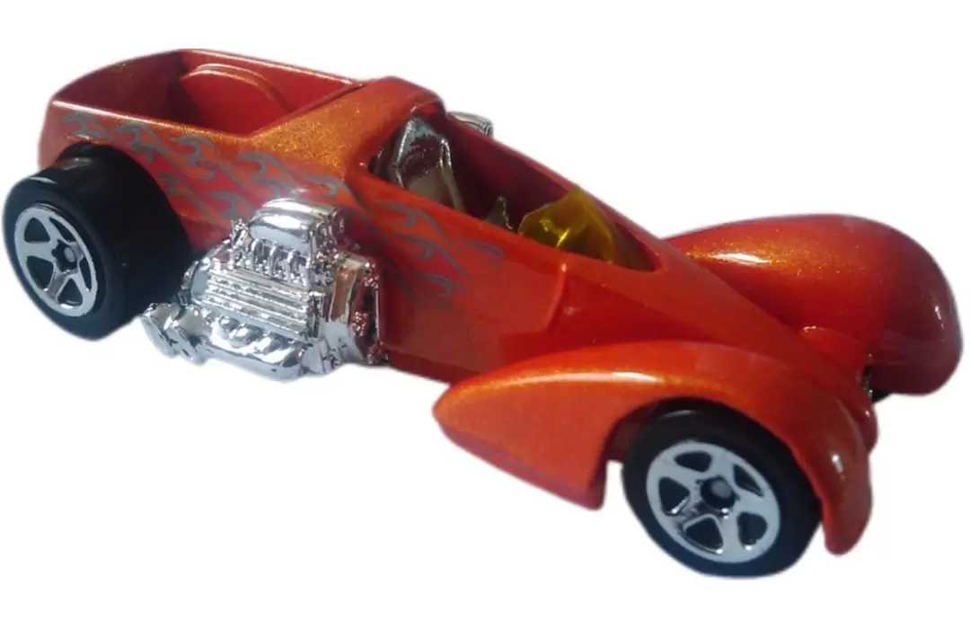 Foto da miniatura Hot Wheels Screamin Hauler na cor Laranja