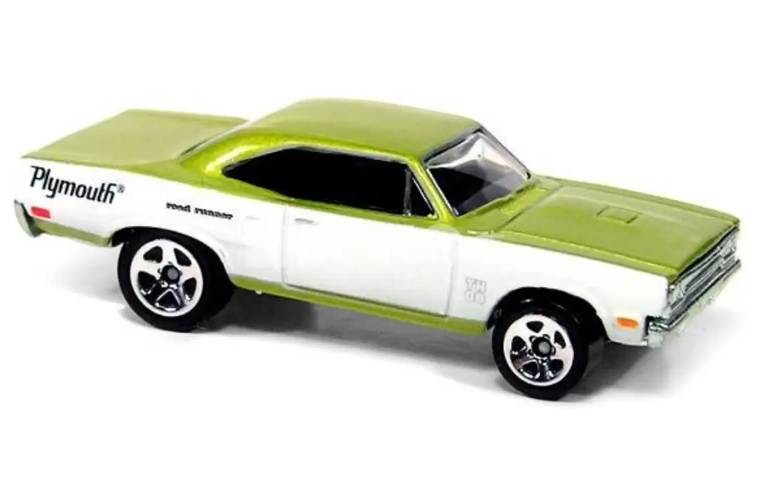 Foto da miniatura Hot Wheels 70 Plymouth Roadrunner na cor Verde