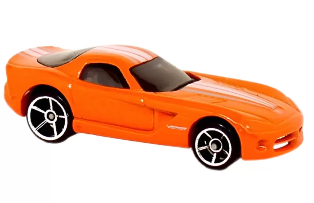 Foto da miniatura Hot Wheels Dodge Viper na cor Laranja