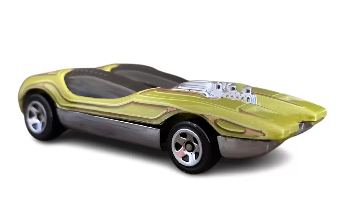 Foto da miniatura Hot Wheels Splittin' Image na cor Verde