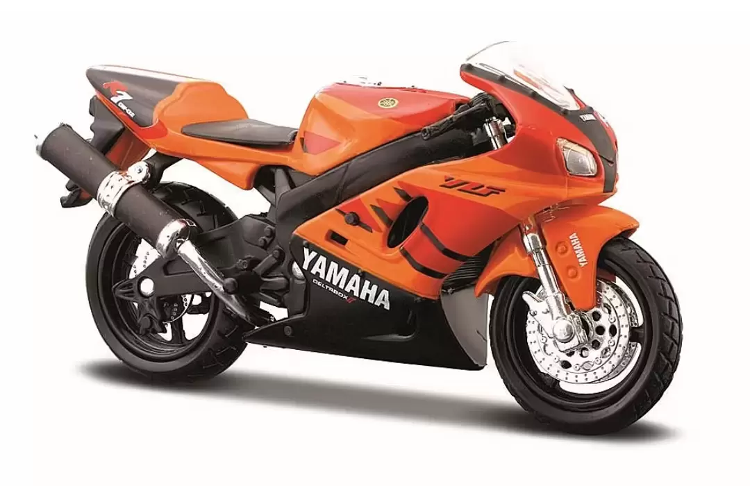 Foto da miniatura Maisto Yamaha YZF-R7 2021 na cor Laranja