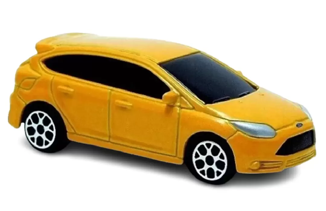 Foto da miniatura Maisto Ford Focus GT na cor Amarelo