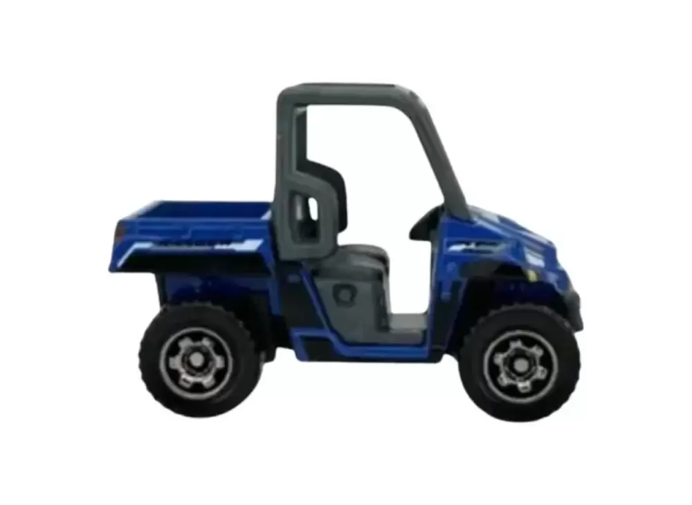 Foto da miniatura Matchbox 2020 Polaris Ranger EV na cor Azul