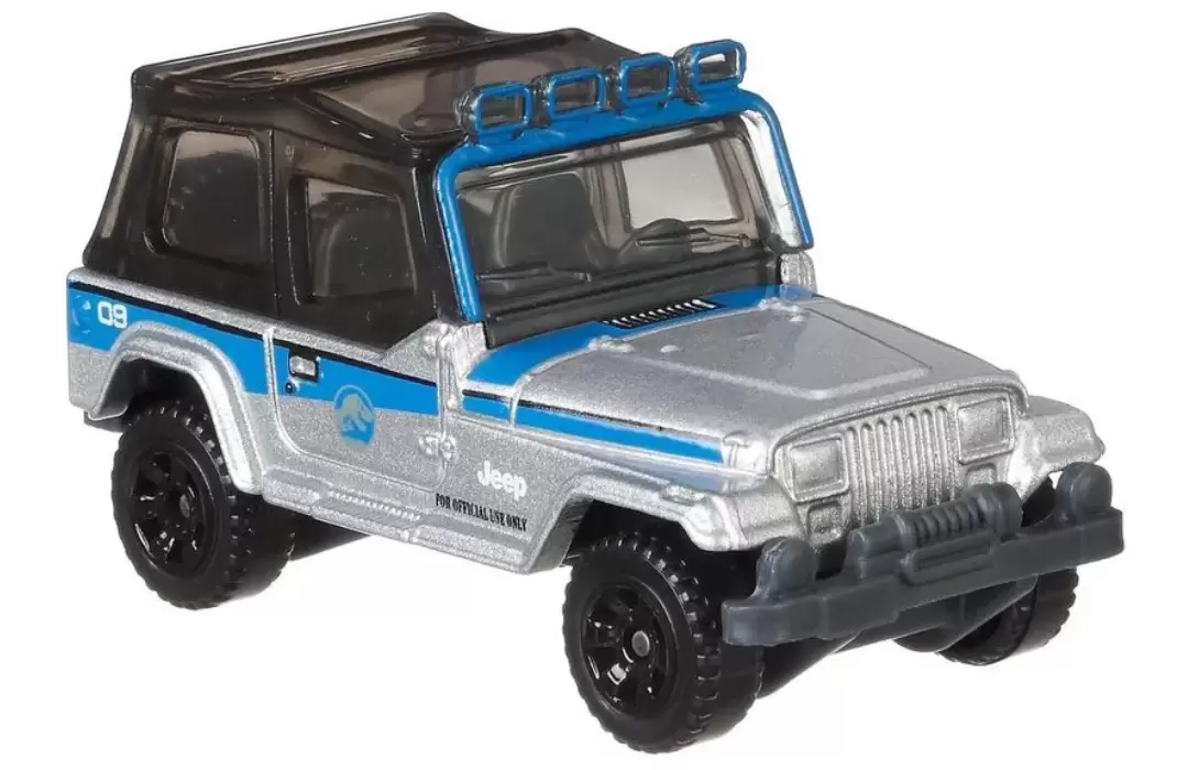 Foto da miniatura Matchbox Jeep Wrangler na cor Cinza