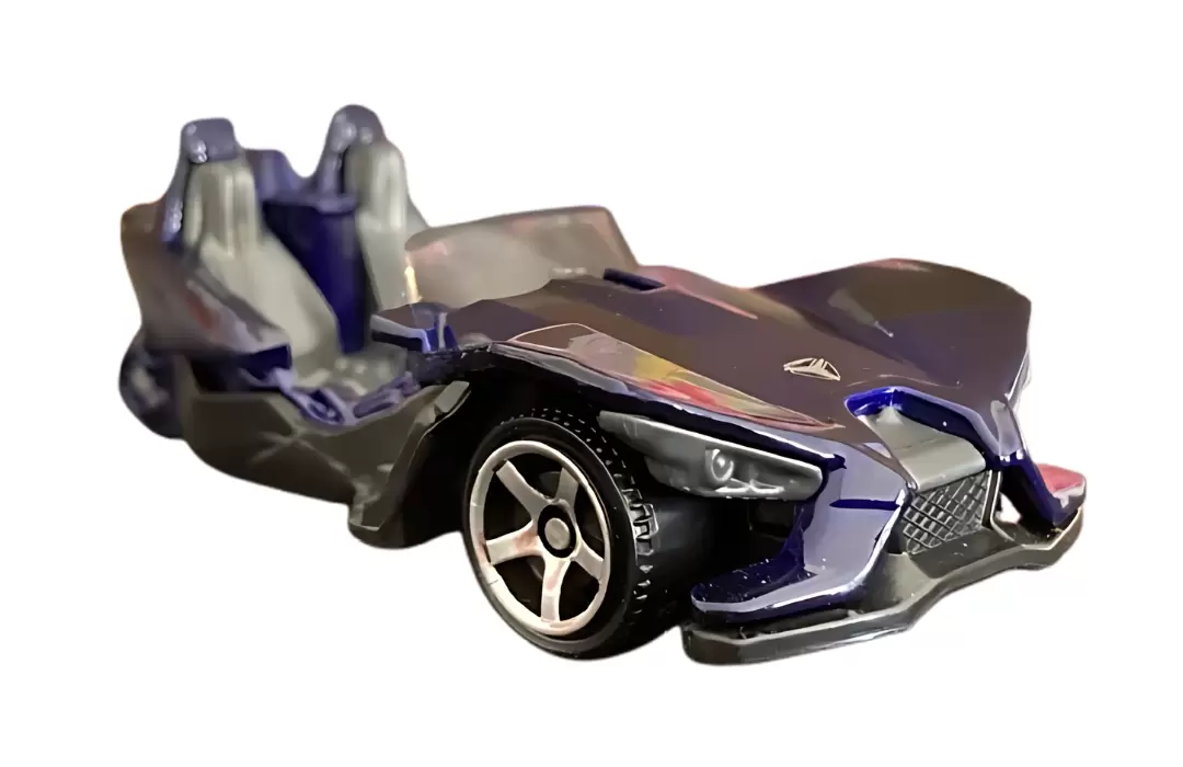 Foto da miniatura Matchbox Polaris Slingshot na cor Azul
