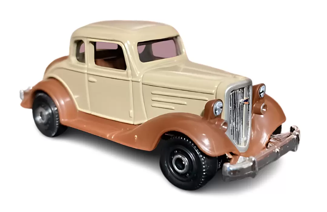 Foto da miniatura Matchbox 1934 Chevy Master Coupe na cor Bege