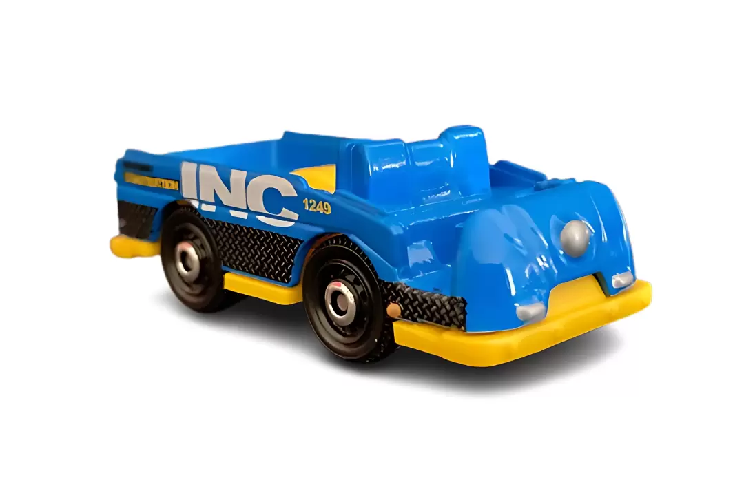 Foto da miniatura Matchbox MBX Mini Cargo Truck na cor Azul