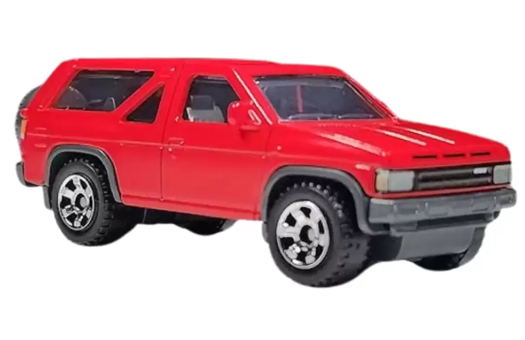 Foto da miniatura Matchbox 1985 Nissan Pathfinder na cor Vermelho