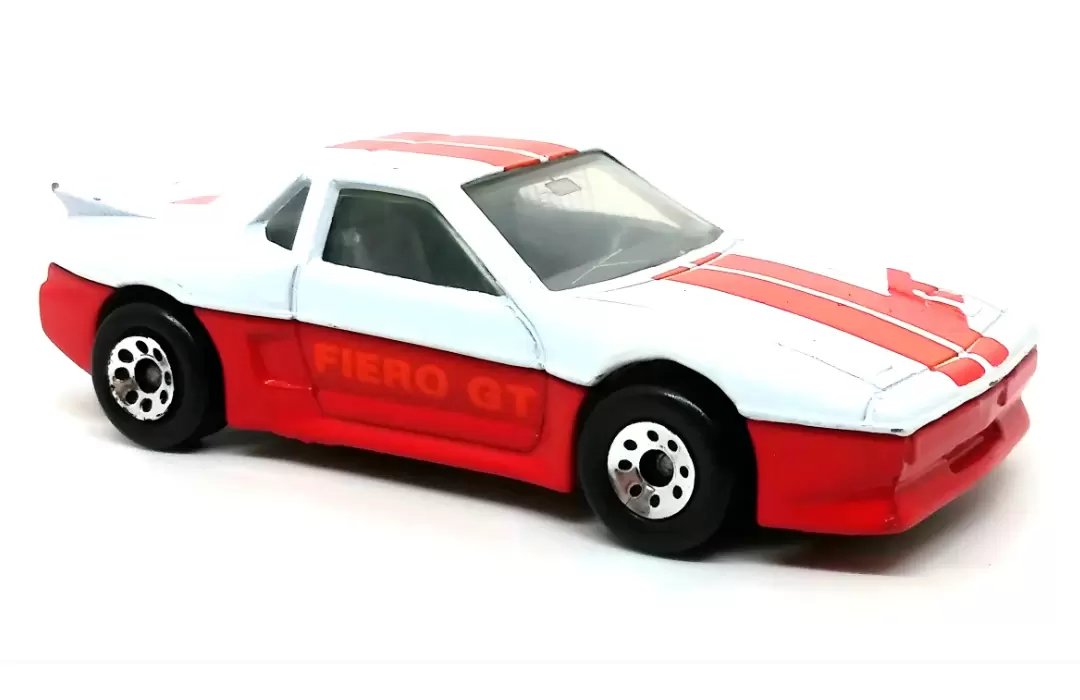 Foto da miniatura Matchbox Pontiac Fiero na cor Branco