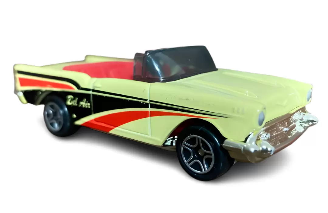 Foto da miniatura Matchbox 1957 Chevrolet na cor Bege