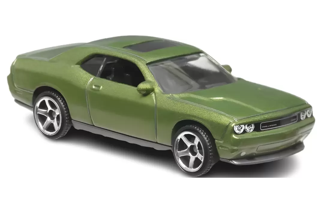 Foto da miniatura Matchbox 2008 Dodge Challenger SRT8 na cor Verde