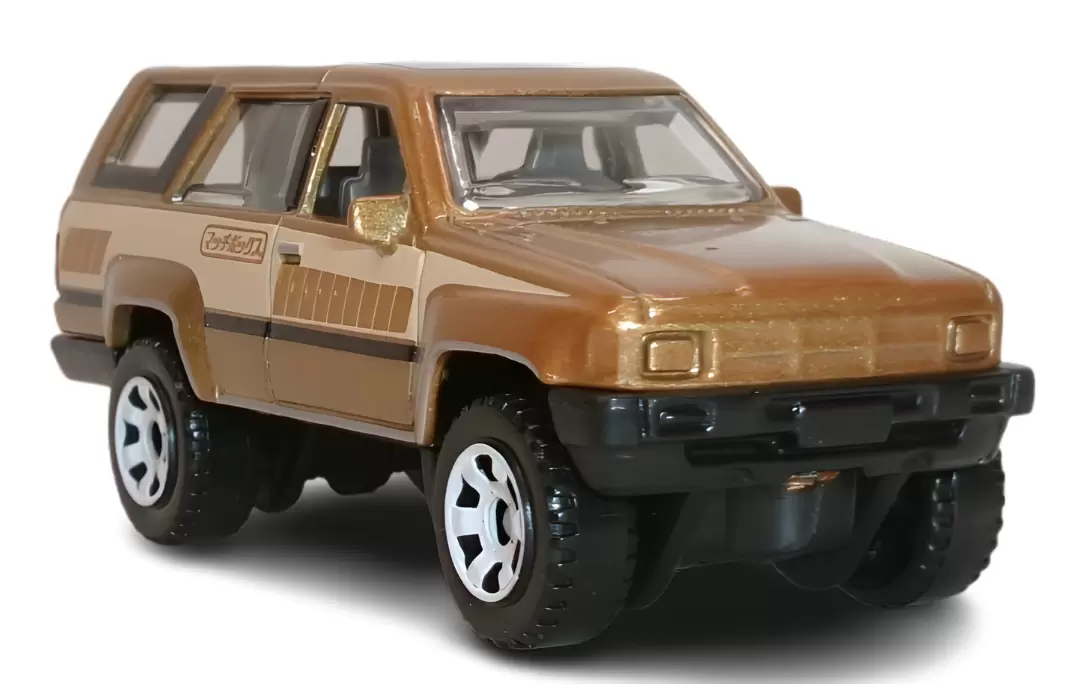 Foto da miniatura Matchbox Toyota 4Runner (1985) na cor Marrom
