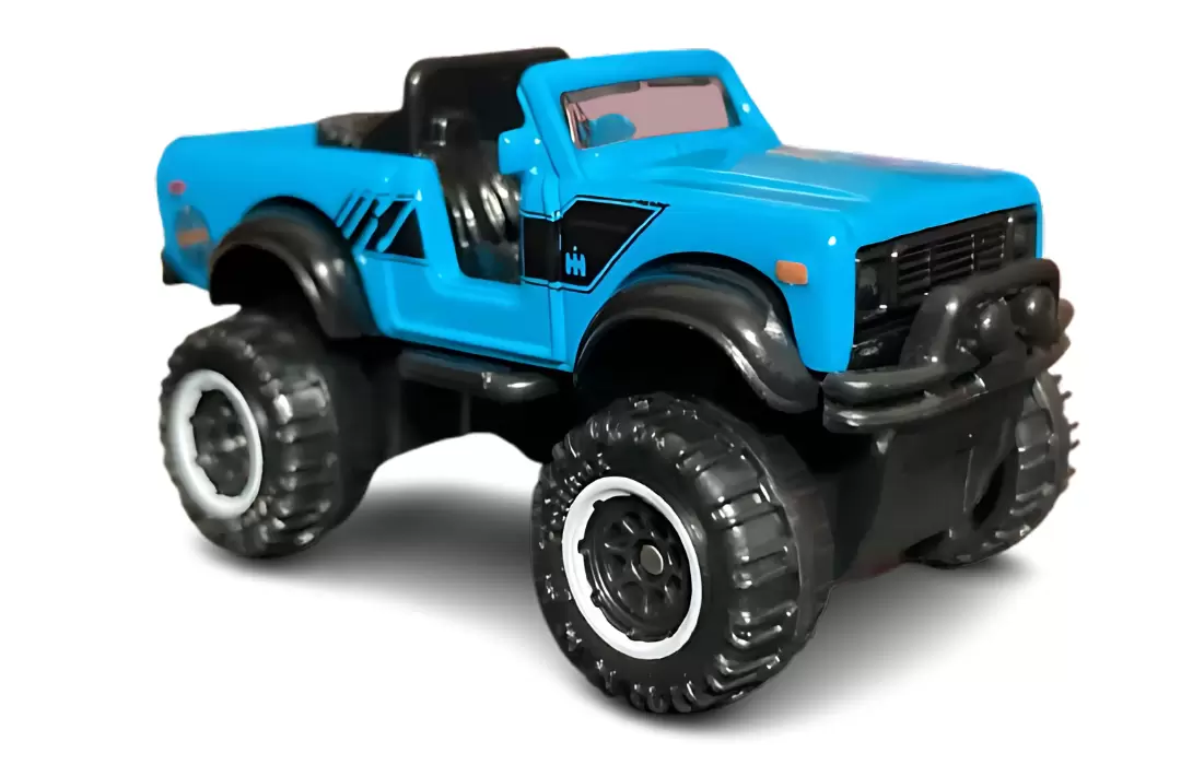 Foto da miniatura Matchbox International Scout 4X4 na cor Azul