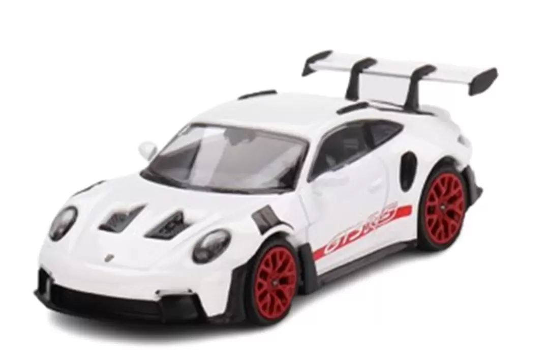 Foto da miniatura Mini GT Porsche 911 (992) GT3 RS na cor Branco