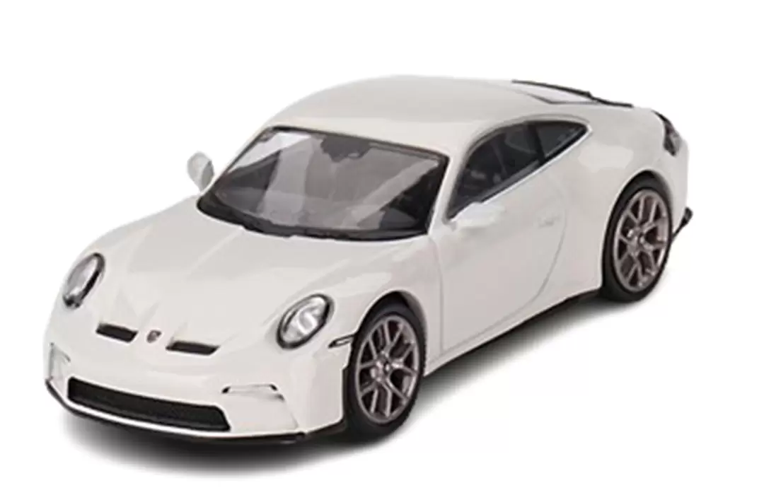 Foto da miniatura Mini GT Porsche 911 (992) GT3 Touring Crayon na cor Branco