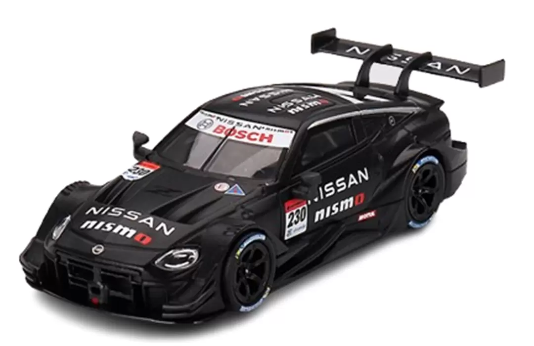 Foto da miniatura Mini GT Nissan Z GT500 #230 2021 NISMO na cor Preto