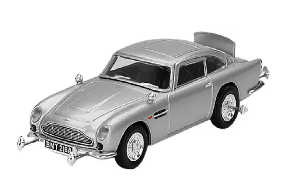 Foto da miniatura Mini GT Aston Martin DB5 Goldfinger na cor Prata