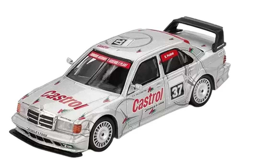 Foto da miniatura Mini GT Mercedes-Benz 190E 2.5-16 Evolution II #37 1995 SE na cor Cinza