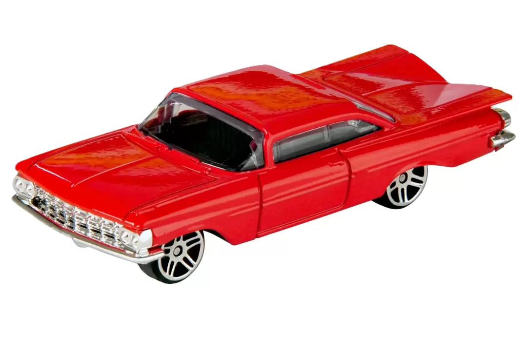 Foto da miniatura CKS Impala 1959 na cor Vermelho