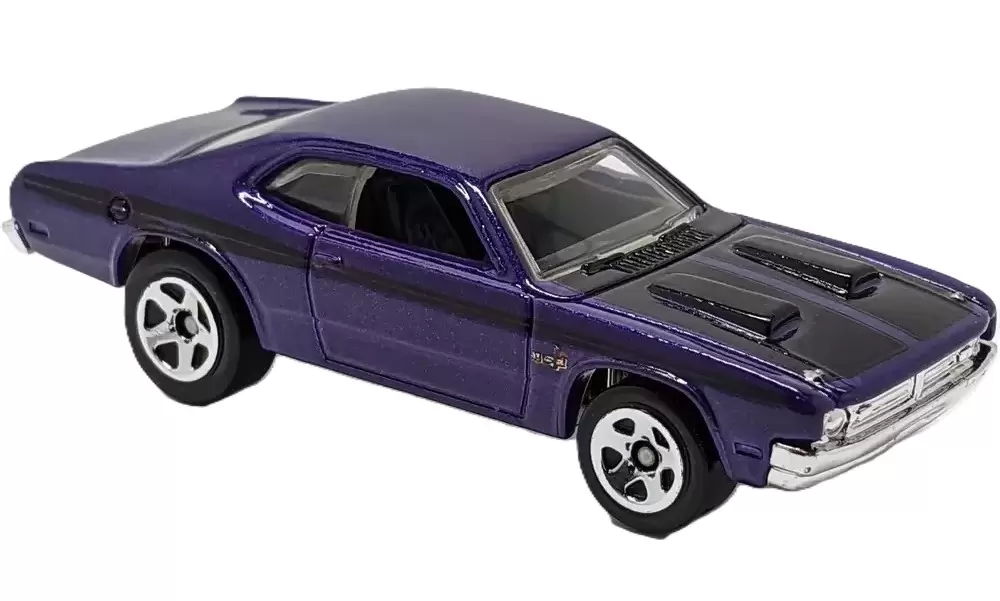 Foto da miniatura Hot Wheels 71 Dodge Demon na cor Roxo