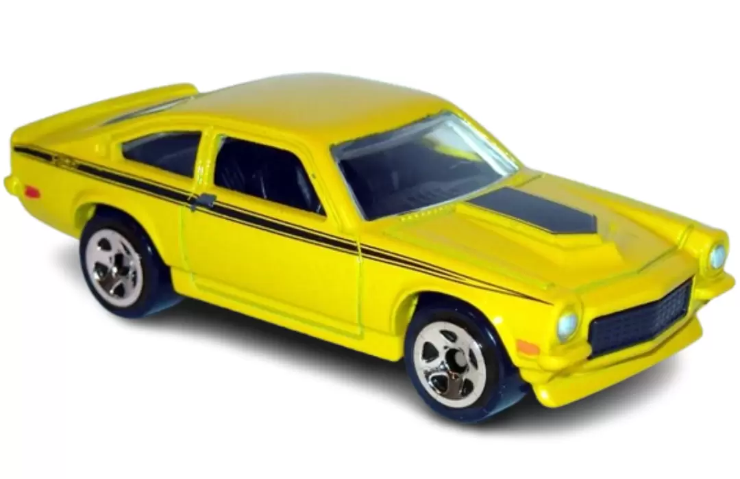 Foto da miniatura Hot Wheels Custom V-8 Vega na cor Amarelo