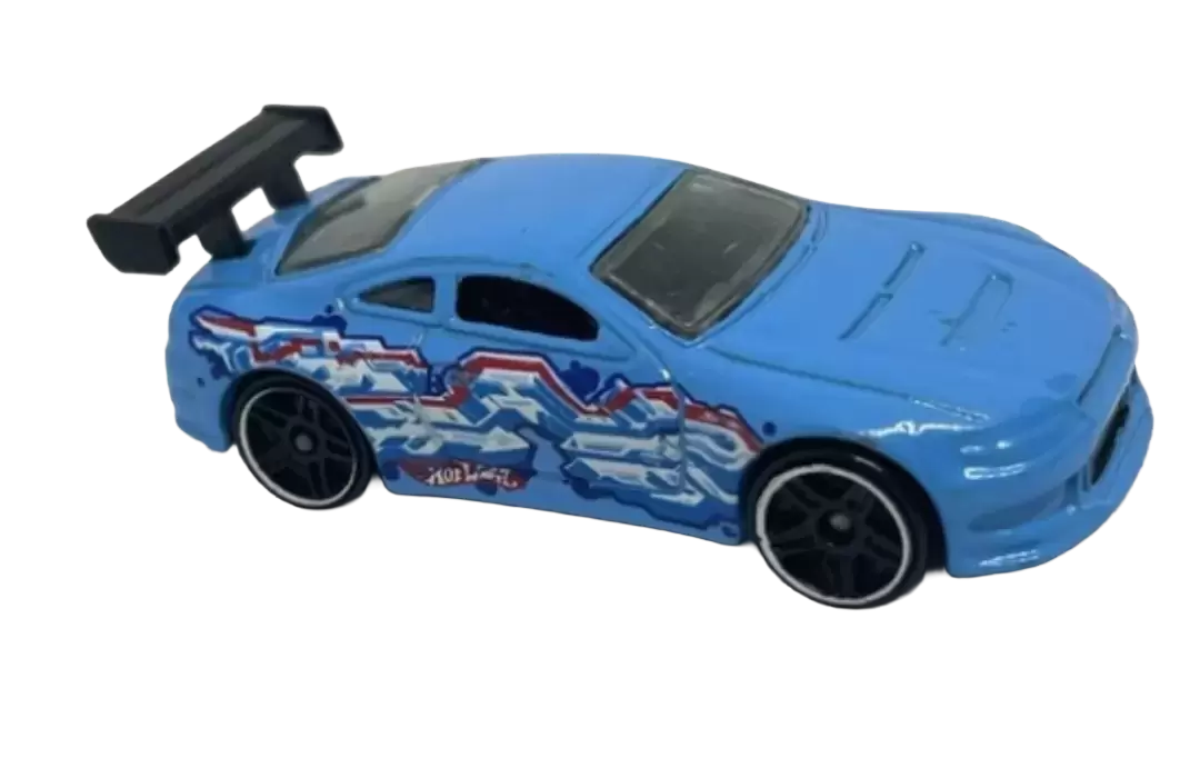 Foto da miniatura Hot Wheels Nissan Silvia S15 na cor Azul