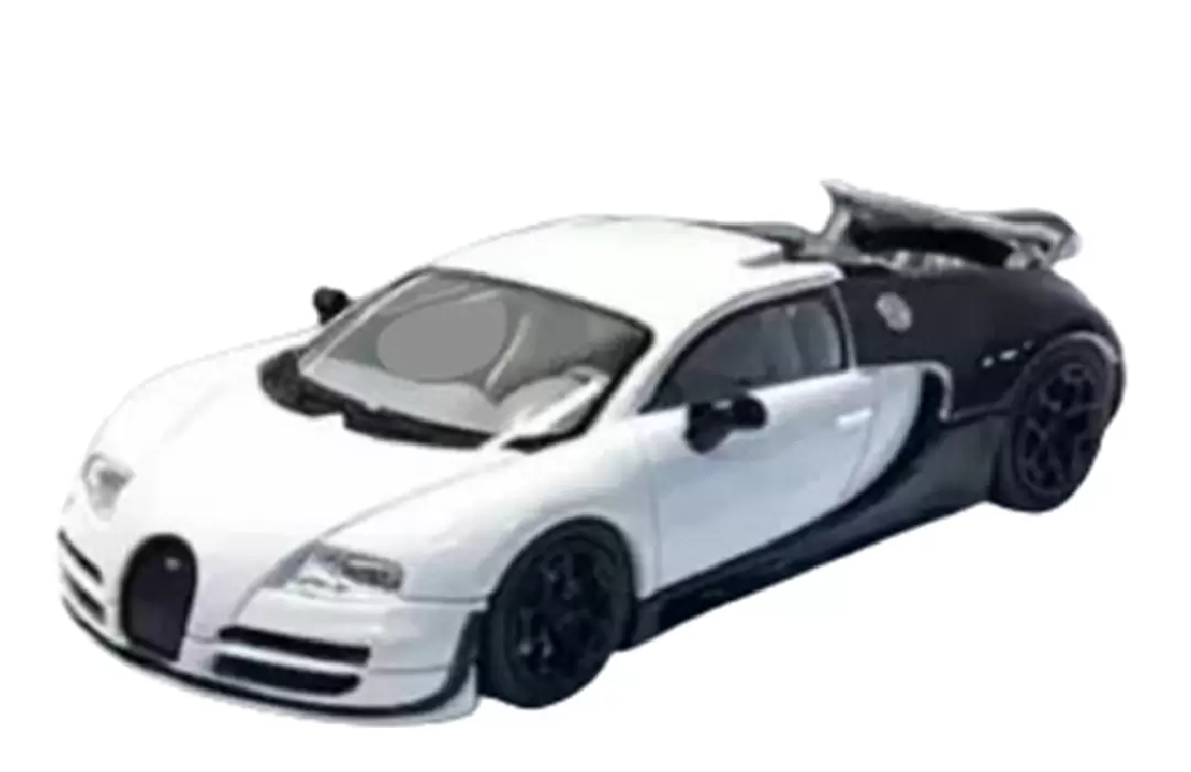 Foto da miniatura Auto Art Bugatti Veyron Super Sport na cor Branco