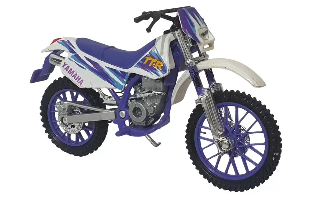 Foto da miniatura Maisto Yamaha TT-R 250 na cor Azul