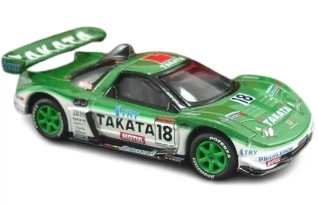 Foto da miniatura Tomica Takata Dome NSX na cor Verde