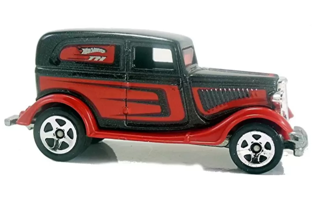 Foto da miniatura Hot Wheels 34 Ford Delivery na cor Preto