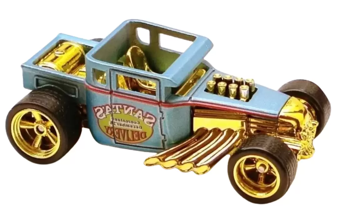 Foto da miniatura Hot Wheels Bone Shaker na cor Azul