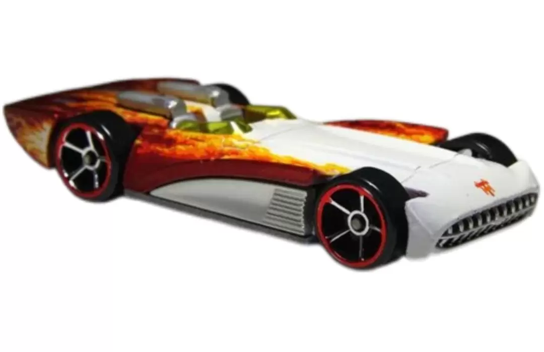 Foto da miniatura Hot Wheels Chevroletor (TH) na cor Branco