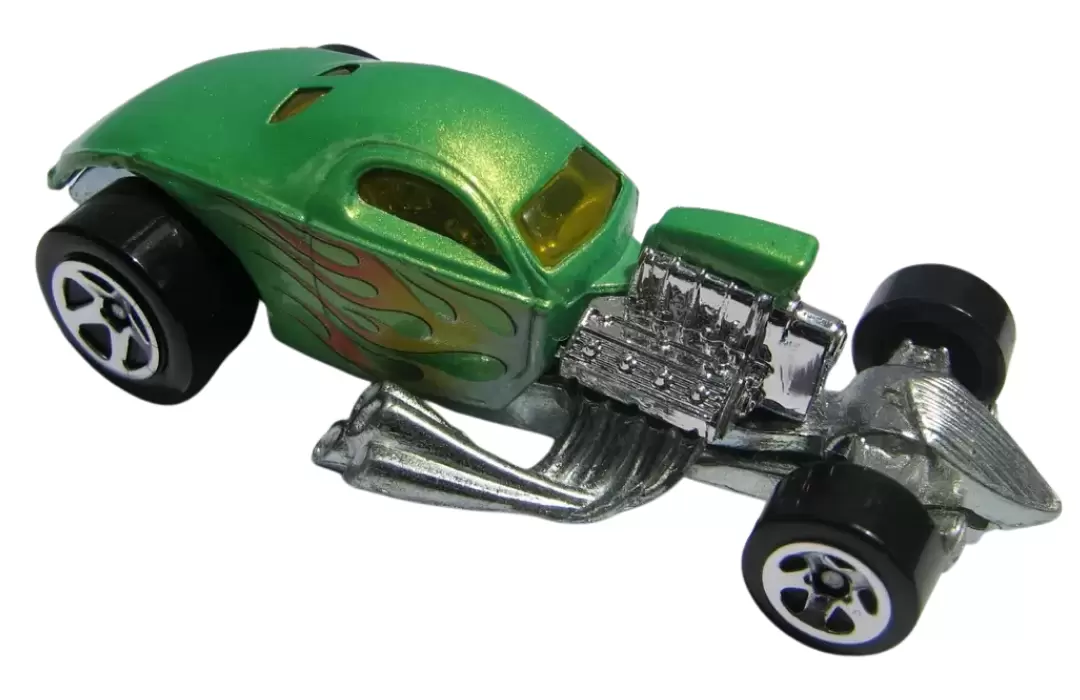 Foto da miniatura Hot Wheels 1/4 Mile Coupe na cor Verde