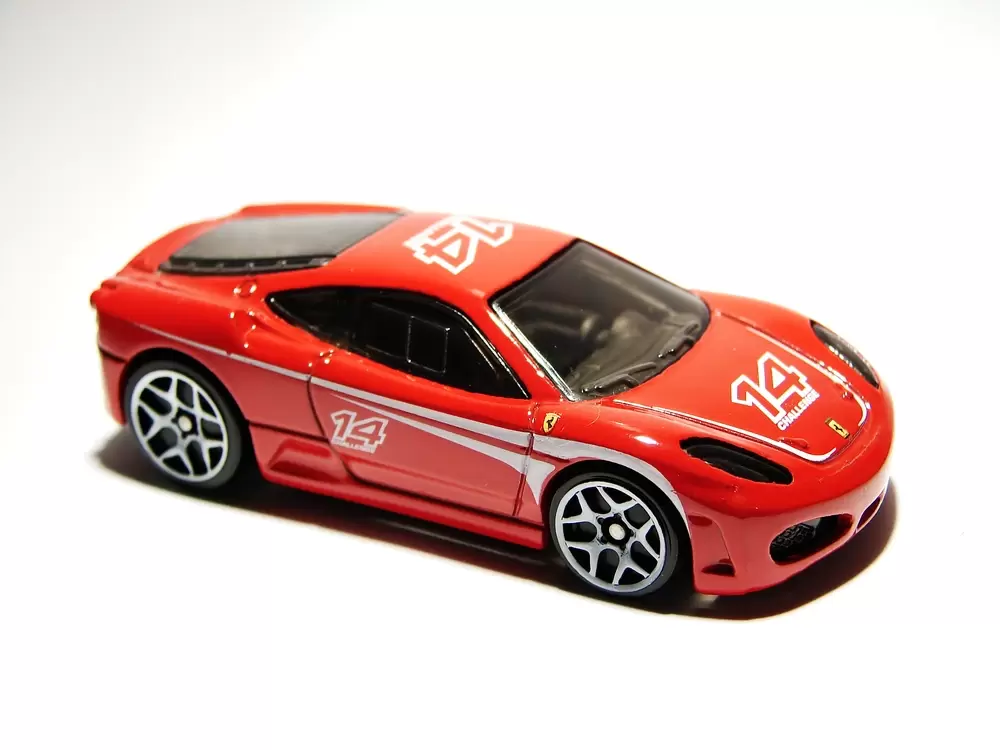 Foto da miniatura Hot Wheels Ferrari F430 Challenge na cor Vermelho