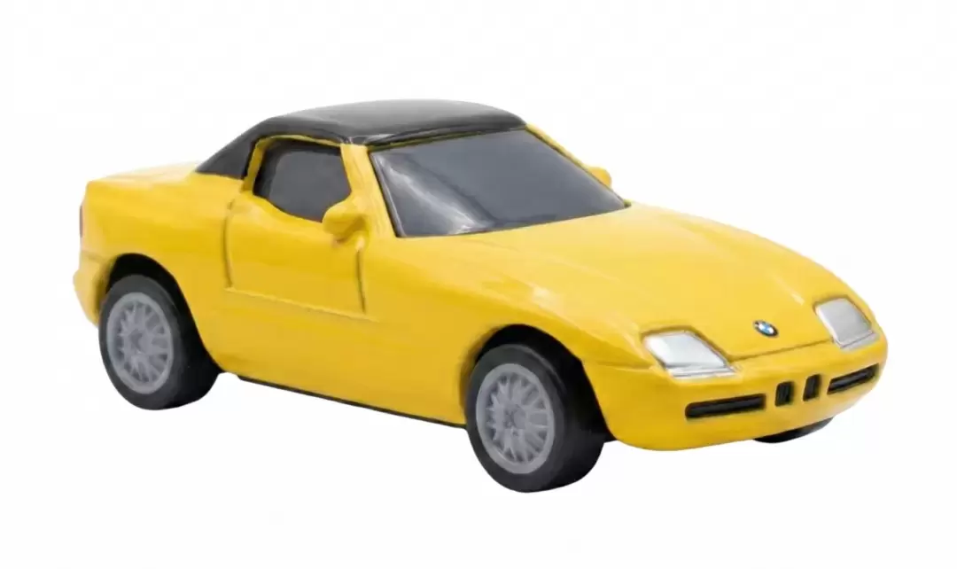 Foto da miniatura Kyosho BMW Z1 na cor Amarelo