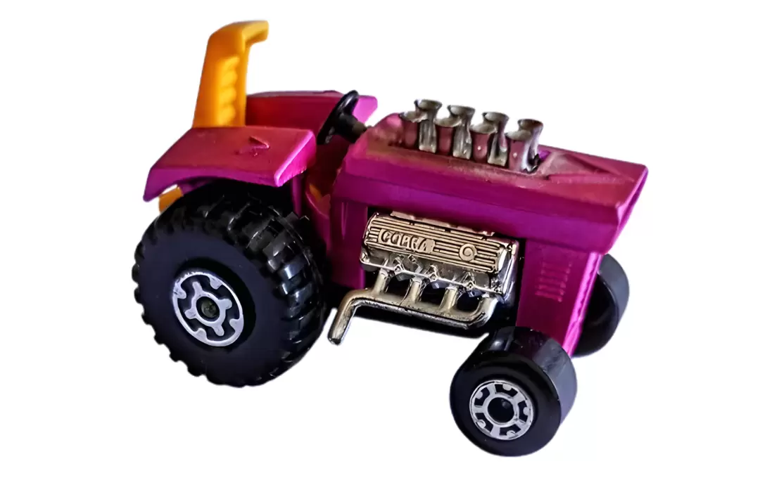 Foto da miniatura Matchbox Mod Tractor na cor Rosa