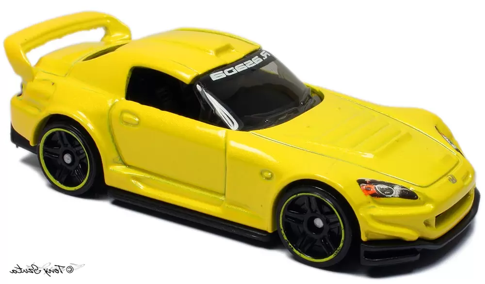 Foto da miniatura Hot Wheels Honda S2000 na cor Amarelo