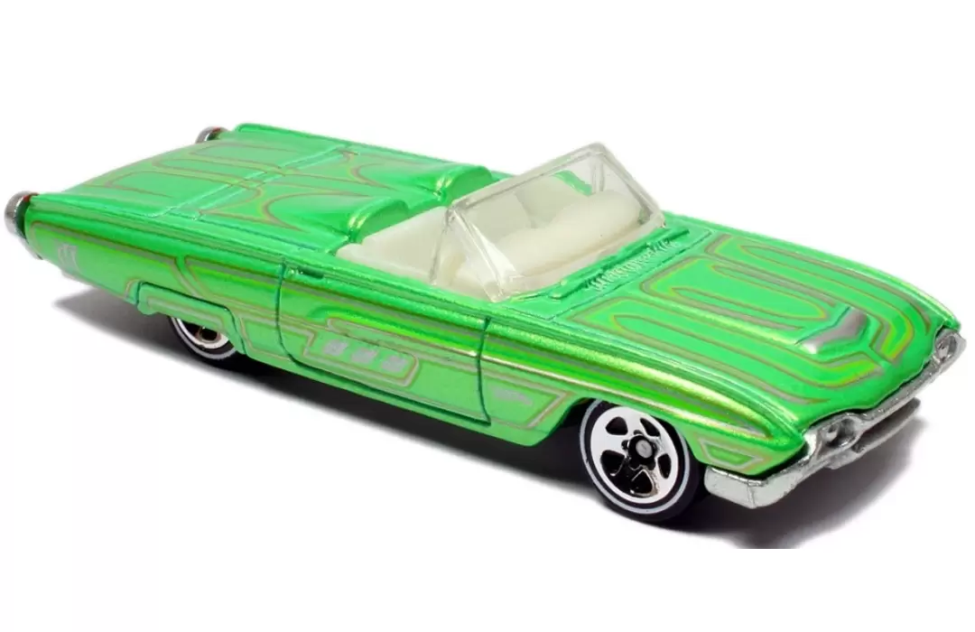 Foto da miniatura Hot Wheels 63 T-Bird ( TH ) na cor Verde