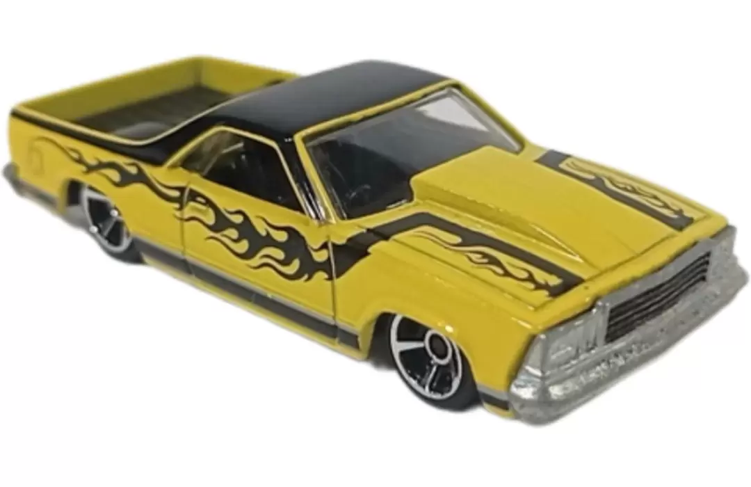 Foto da miniatura Hot Wheels 80 El Camino (TH) na cor Amarelo