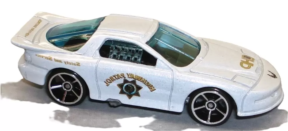 Foto da miniatura Hot Wheels Pontiac Firebird IROC na cor Azul