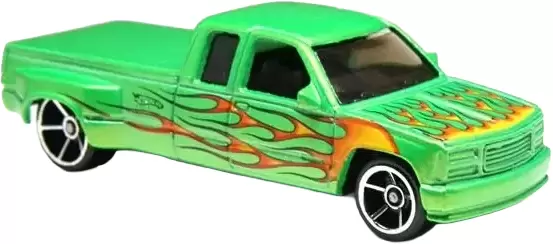 Foto da miniatura Hot Wheels Customize C3500 na cor Verde