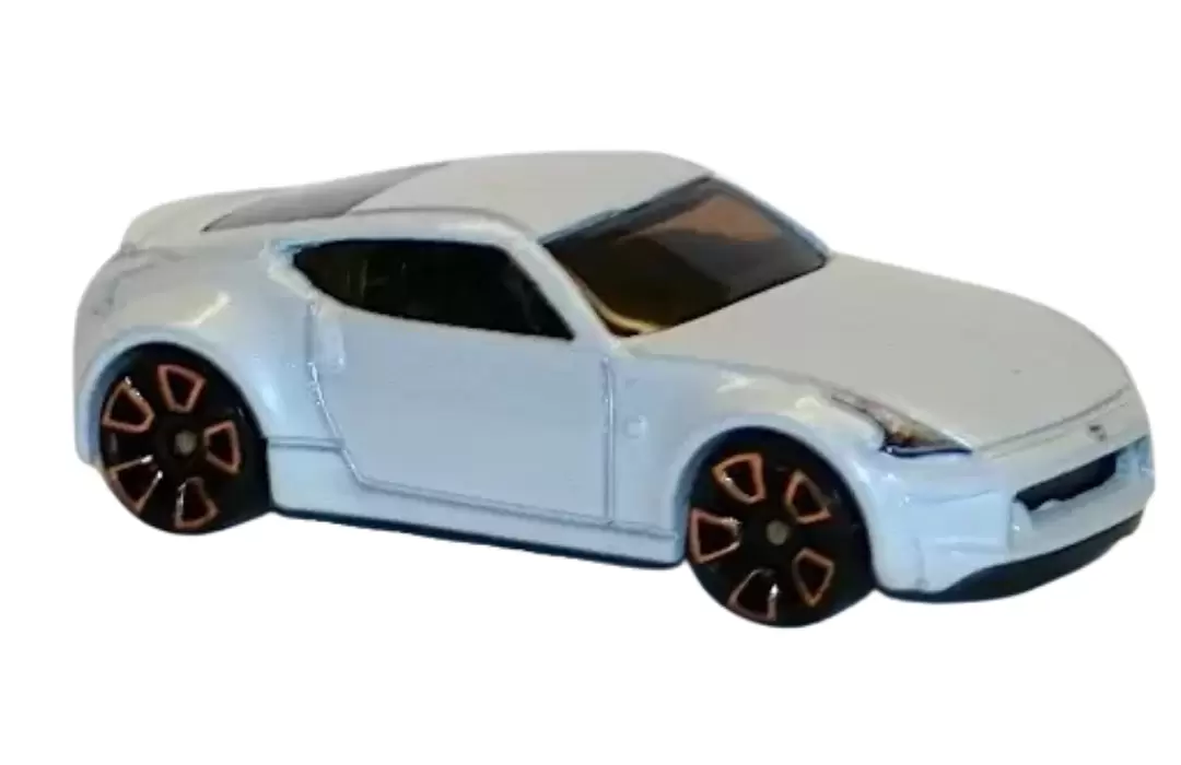 Foto da miniatura Hot Wheels Nissan 370Z na cor Branco