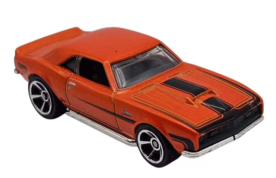 Foto da miniatura Hot Wheels 68 Copo Camaro na cor Laranja