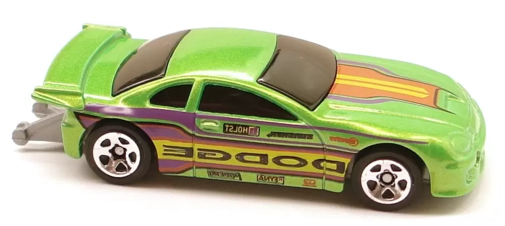 Foto da miniatura Hot Wheels Dodge Neon na cor Verde